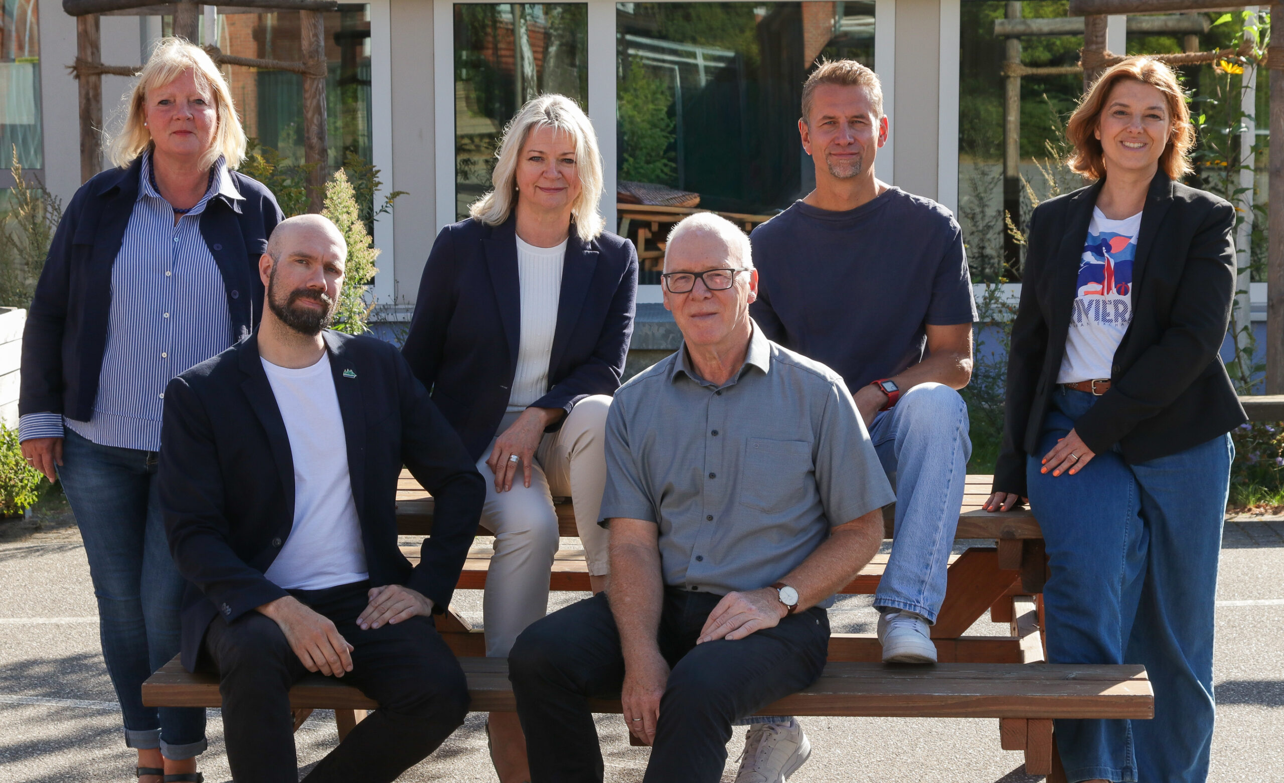 Die Schulleitung im September 2025 © uniDatumPrint