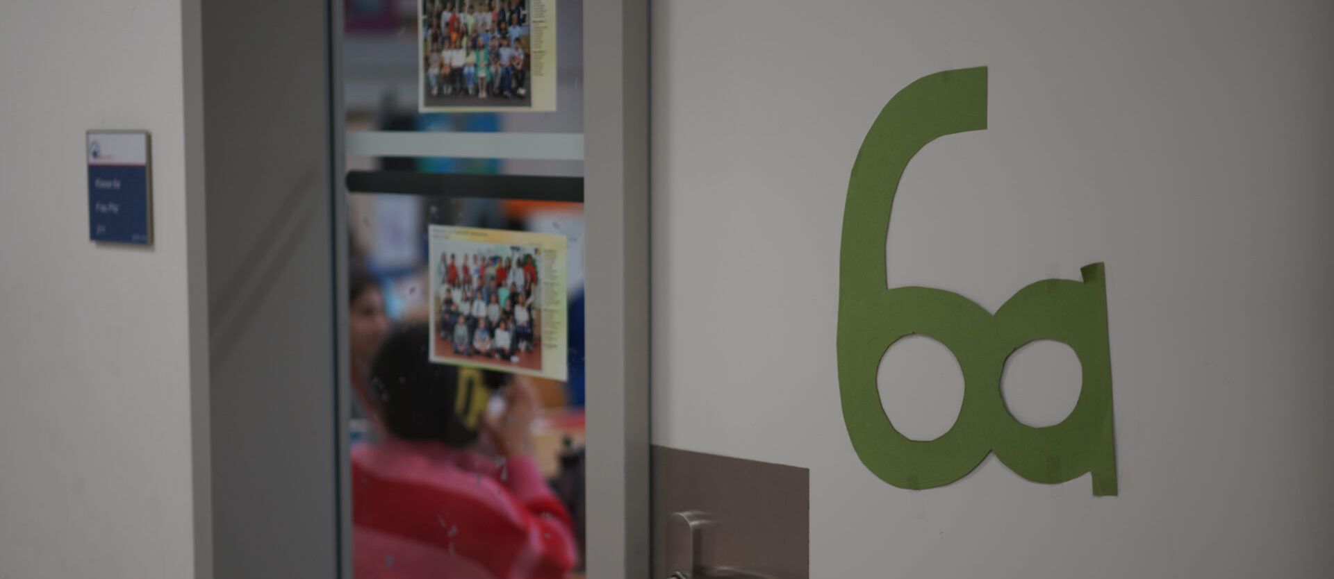 Blick in einen Klassenraum