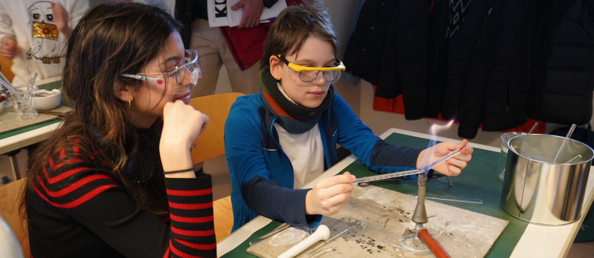 Im naturwissenschaftlichen Unterricht