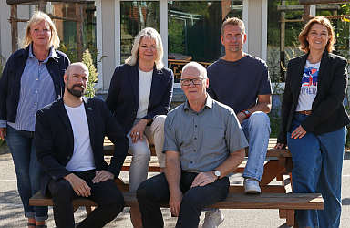 Die Schulleitung im September 2025 © uniDatumPrint